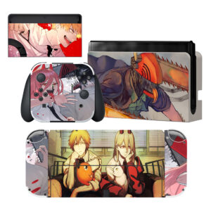 Chainsaw Man Skin Sticker For Nintendo Switch Design 2