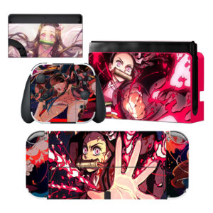 Demon Slayer Nintendo Switch Skin Sticker Decal Design 2