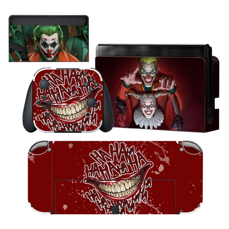 Joker Nintendo Switch OLED Skin Sticker Decal