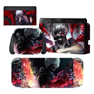 Tokyo Ghoul Nintendo Switch Skin Sticker Decal Design 1