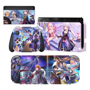 Ayaka And Yoimiya Skin Sticker For Nintendo Switch