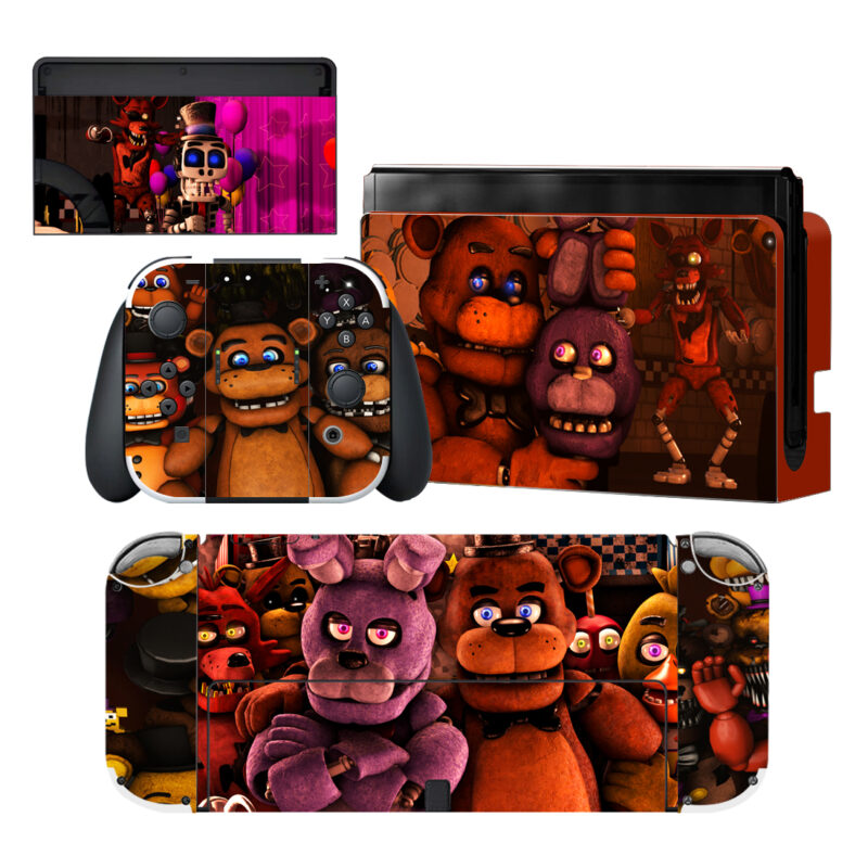 Five Nights Skin Sticker For Nintendo Switch Design 1