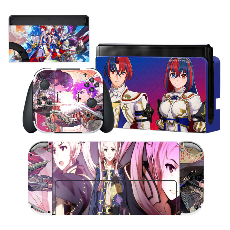 Robin Fire Emblem Skin Sticker For Nintendo Switch