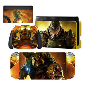 Doom Slayer Skin Sticker For Nintendo Switch