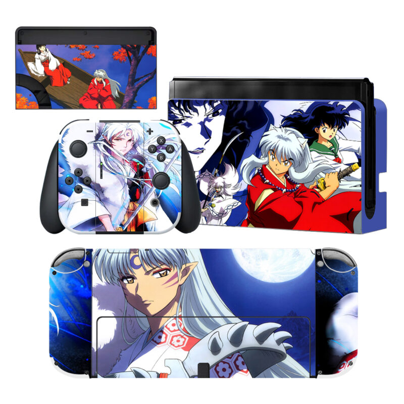 Inuyasha Skin Sticker For Nintendo Switch Design 2