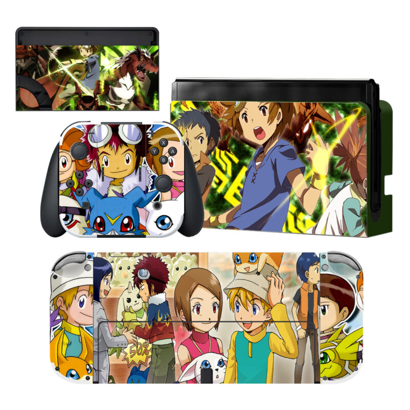 Digimon Tamers Skin Sticker For Nintendo Switch