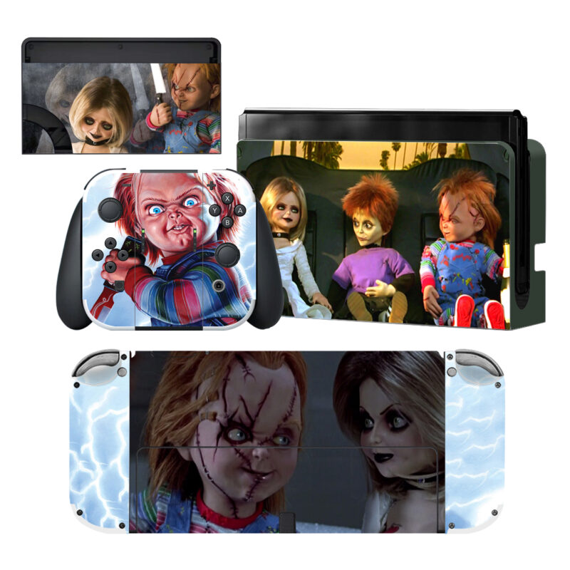 Chucky Child Play Nintendo Switch OLED Skin Sticker Decal