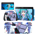 Hatsune Miku Skin Sticker For Nintendo Switch Design 1