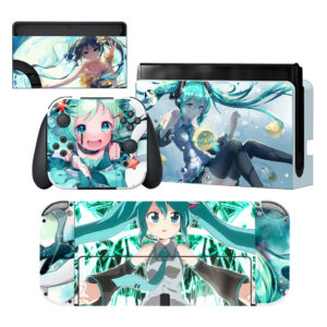 Hatsune Miku Skin Sticker For Nintendo Switch Design 2