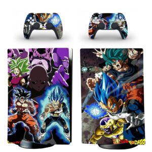 Dragon Ball PS5 Skin Sticker Decal Design 1