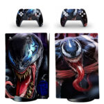 Venom Skin Sticker For PS5 Skin And Controllers