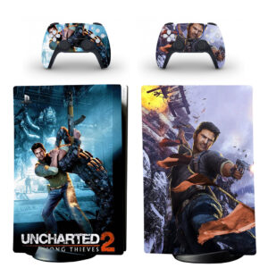 Uncharted Long Thieves 3 PS5 Skin Sticker Decal