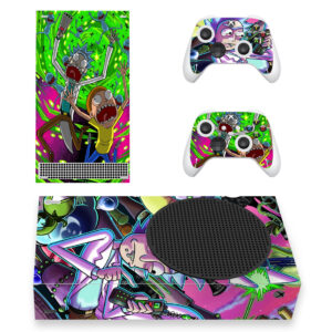 Rick And Morty Skin Sticker Cover For Xbox Series S And Controllers