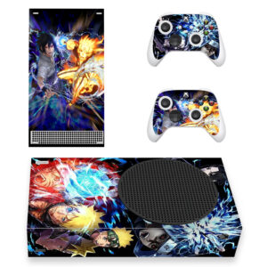 Naruto And Sasuke Skin Sticker Cover For Xbox Series S And Controllers