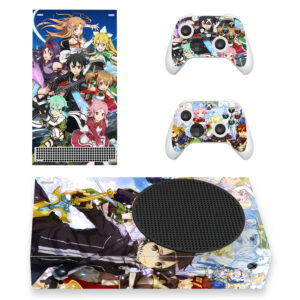Sword Art Skin Sticker For Xbox Series S And Two Controllers