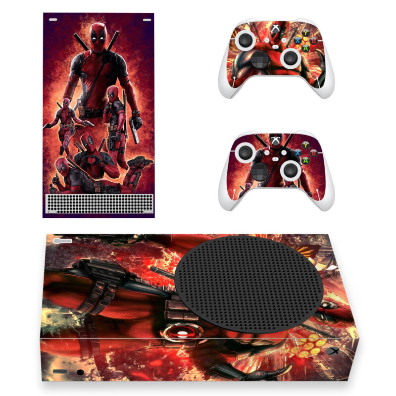 Deadpool 2 Skin Sticker Cover For Xbox Series S And Controllers