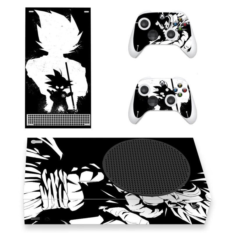 Skin Anime Goku Skin Sticker For Xbox Series S And Two Controllers