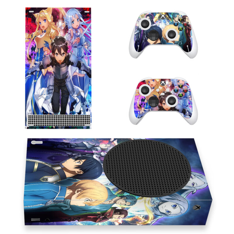 Sword Art Skin Sticker Cover For Xbox Series S And Controllers