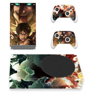 Attack On Titan And Naruto Skin Sticker Cover For Xbox Series S And Controllers