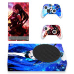 Cool Akame Ga Kill Skin Sticker For Xbox Series S And Two Controllers