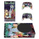 Rick and Morty Xbox Series S Skin Sticker Decal
