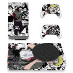 Kakashi Skin Sticker Cover For Xbox Series S And Controllers