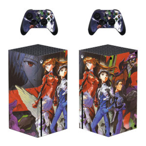 Neon Genesis Evangelion Xbox Series X Skin Sticker Decal