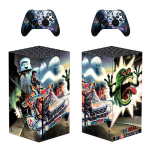 The Real Ghostbusters Skin Sticker Decal for Xbox Series X