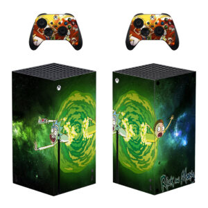 Rick And Morty Skin Sticker Decal for Xbox Series X