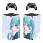 Anime Girl Skin Sticker For Xbox Series X And Controllers