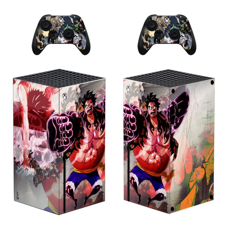 Monkey D. Luffy Skin Sticker Decal for Xbox Series X