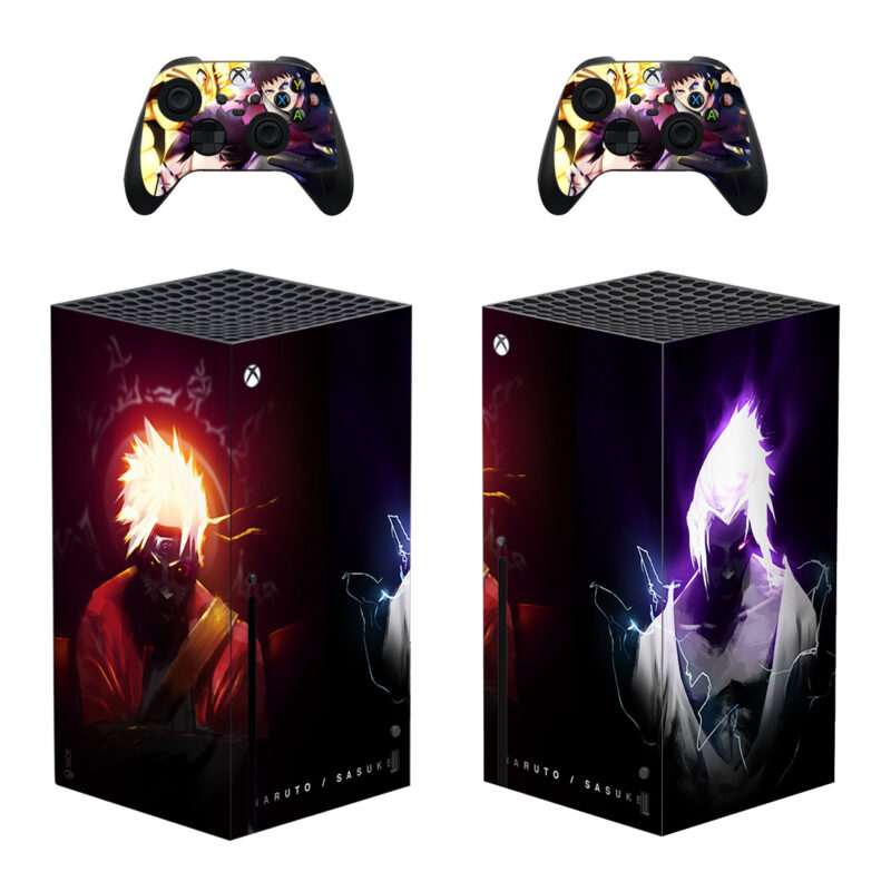 Ninja Sasuke Skin Sticker For Xbox Series X And Controllers