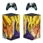 Dragon Ball Design 1 Skin Sticker For Xbox Series X And Controllers