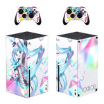 Hatsune Miku Xbox Series X Skin Sticker Decal