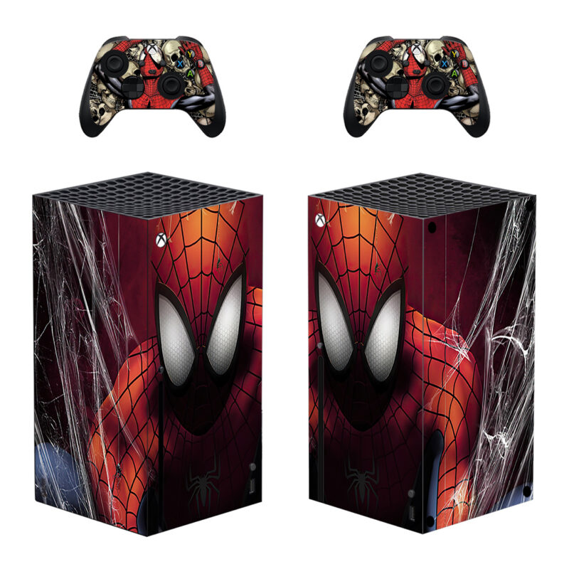 Spiderman Xbox Series X Skin Sticker Decal