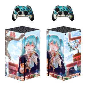 Hatsune Miku Skin Sticker Decal for Xbox Series X