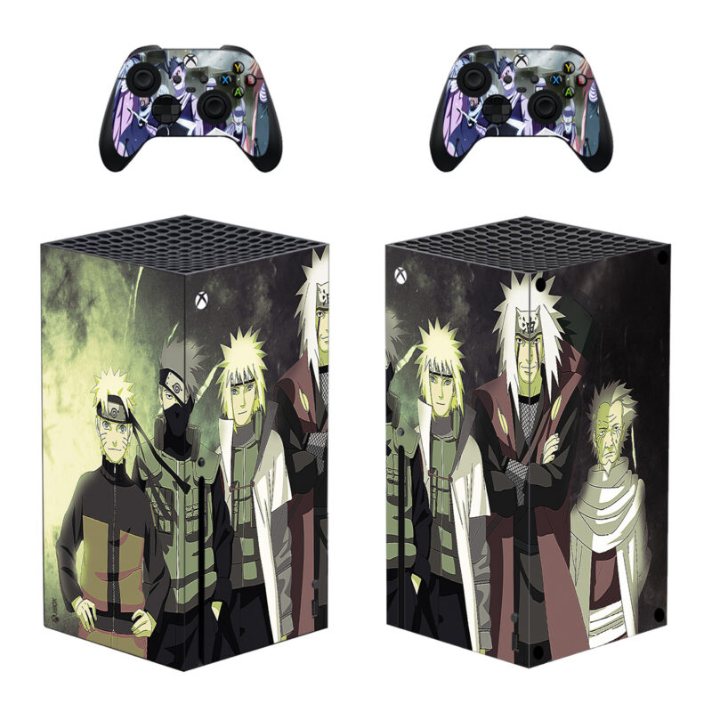 Naruto And Jiraiya Xbox Series X Skin Sticker Decal