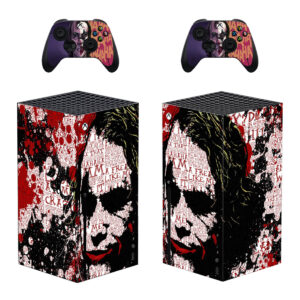 Joker Skin Sticker For Xbox Series X And Controllers