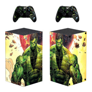 The Incredible Hulk Skin Sticker For Xbox Series X And Controllers