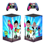 Teen Ti-Tans Go Skin Sticker For Xbox Series X And Controllers