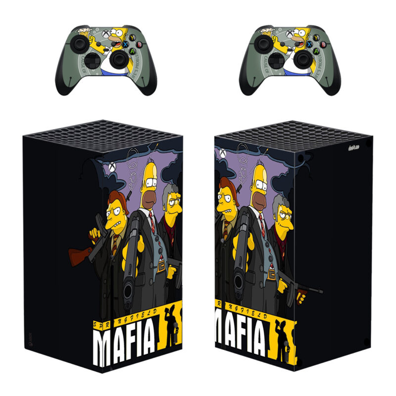 Mafia Skin Sticker For Xbox Series X And Controllers