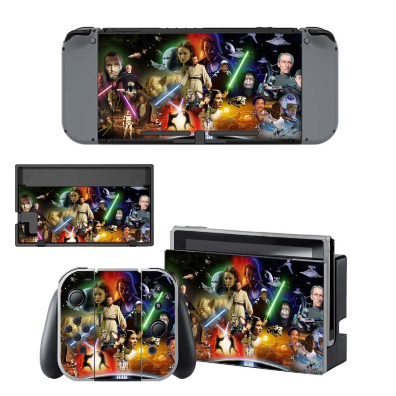 Star War Movie Poster Skin Sticker For Nintendo Switch