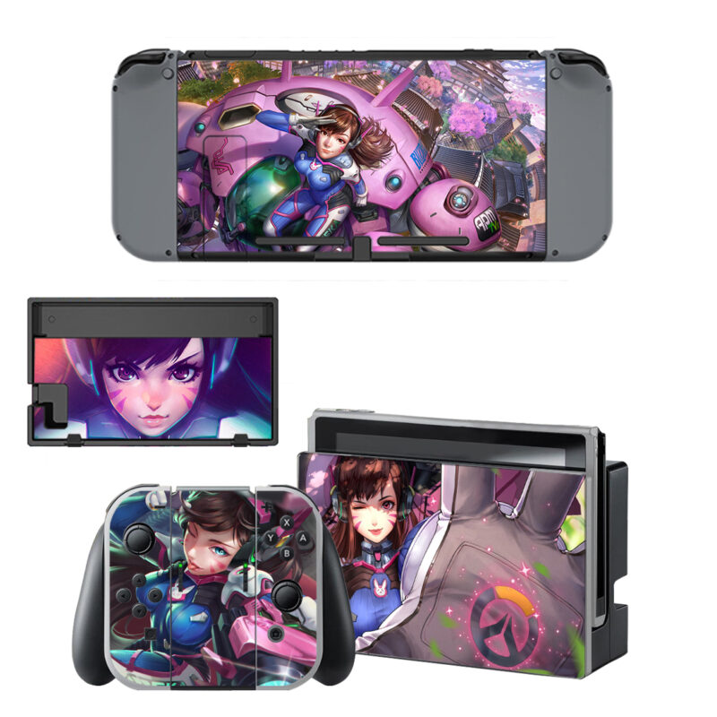 DVA Overwatch Skin Sticker For Nintendo Switch