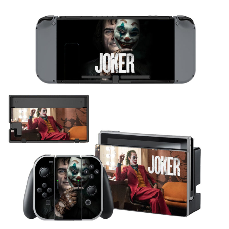 Joker Skin Sticker For Nintendo Switch Design 1
