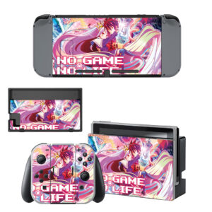 No Game No Life Skin Sticker For Nintendo Switch