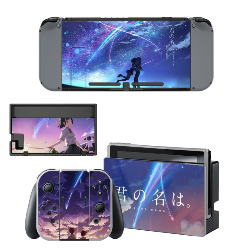 Kimi No Na Wa Nintendo Switch Skin Sticker Decal