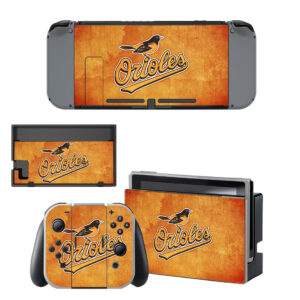 Orioles Skin Sticker For Nintendo Switch