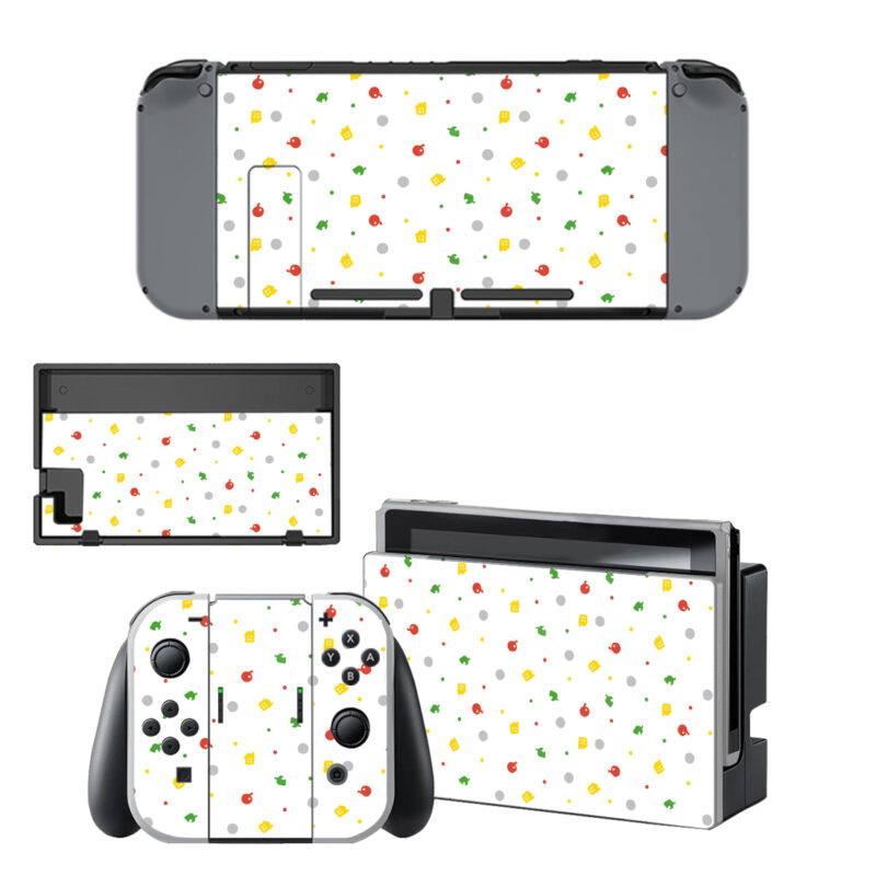 Animal Crossing New Leaf Skin Sticker For Nintendo Switch