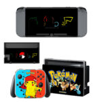 Pokemon Skin Sticker For Nintendo Switch Design 2