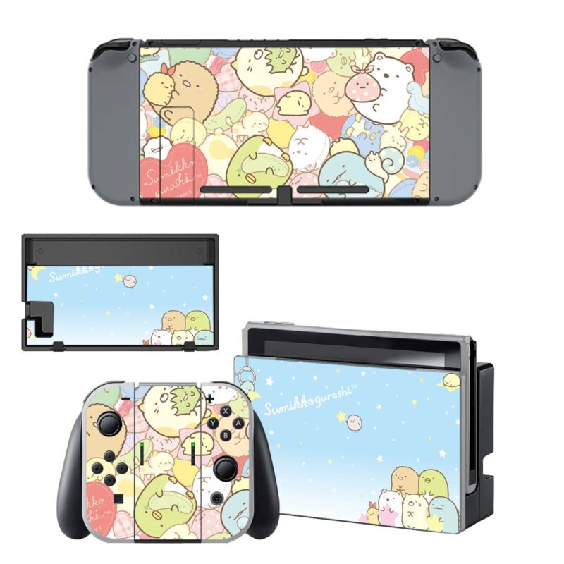 Sumikko Gurashi Nintendo Switch Skin Sticker Decal Design 1